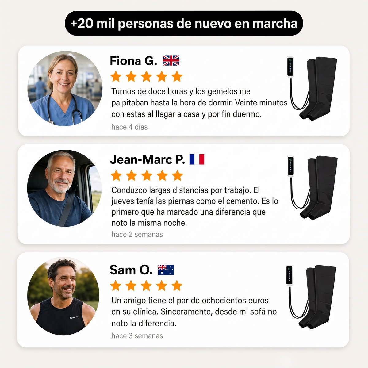 Opiniones de clientes