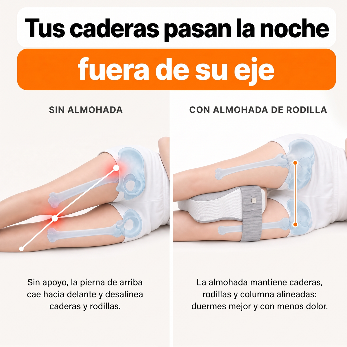Alineacion de caderas y rodillas